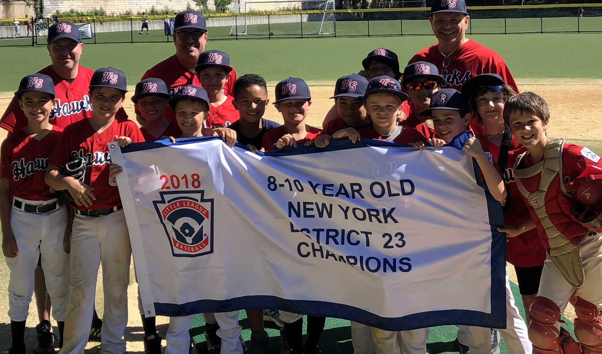 West Side Little League's 10u Tournament Team, The Hawks, WON the 8-10 YEAR OLD NEW YORK 2018 District 23 CHAMPIONSHIP!
